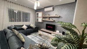 Posezení v ubytování Haut Standing Appartement - Centre Ville Oujda