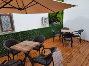Posezení v ubytování JK BUSINESS HOTEL