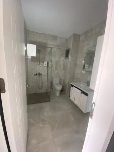 Koupelna v ubytování JK BUSINESS HOTEL