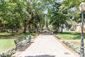 Vonkajšia záhrada v ubytovaní Marbella center Casals