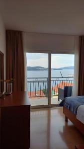 Postel nebo postele na pokoji v ubytování apartman Antonio Trogir