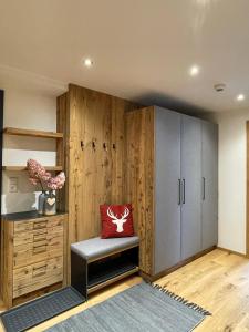 Kuchyň nebo kuchyňský kout v ubytování Appartements Lorenzoni, Cafe Konditorei Helmut Lorenzoni
