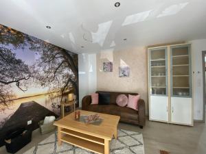 Posezení v ubytování Haus Lotusblüte