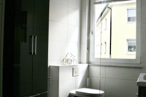 Koupelna v ubytování American Ease Apartments - Hahnbach, Vilseck, Weiden