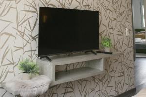 TV a/nebo společenská místnost v ubytování American Ease Apartments - Hahnbach, Vilseck, Weiden