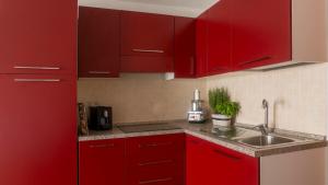 Η κουζίνα ή μικρή κουζίνα στο Riflessi sul mare