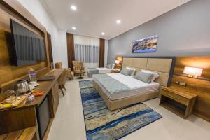 Гостиная зона в Mc Palace Hotel Spa & Convention