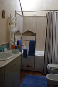 Koupelna v ubytování L'Oleandro sul Lago d'Iseo B&B