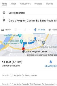Fotografie z fotogalerie ubytování Studio Hypercentre Avignon v Avignonu