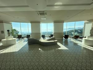 Posezení v ubytování Alanya gold city hotel main building 3 bedroom apartment