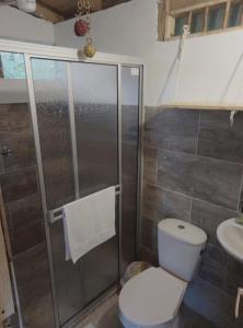 ห้องน้ำของ MUNAY, Posada rural para el sosiego