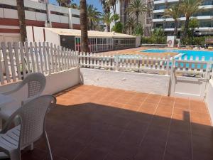 Basen w obiekcie Danubio Studio Playa del Inglés lub w pobliżu