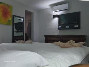 Postel nebo postele na pokoji v ubytování Grand Hotel Colonial Cancun
