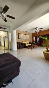Posezení v ubytování Grand Hotel Colonial Cancun