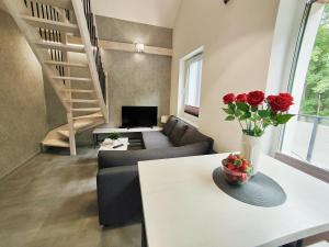 Część wypoczynkowa w obiekcie M&K Apartament Magiczny Las, Gdańsk - Wyspa Sobieszewska