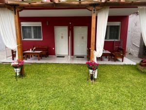 Zahrada ubytování Niriides Rooms