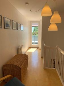 Ein Sitzbereich in der Unterkunft Zinnowitz Haus Zur Duene Wohnung 14 W14ZDL