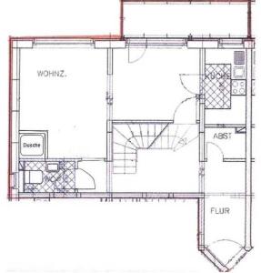 Grundriss der Unterkunft Zinnowitz Haus Zur Duene Wohnung 14 W14ZDL