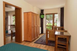 Posteľ alebo postele v izbe v ubytovaní APARTAMENTY PASJA -2 minuty do plaży