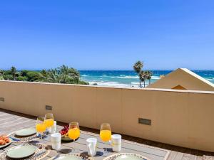Nápoje v ubytování OleHolidays 1133 Romana Playa primera línea playa