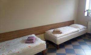 Posteľ alebo postele v izbe v ubytovaní Góry Sowie - Apartament na parterze z parkingiem
