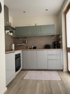 Kuchyňa alebo kuchynka v ubytovaní Baltica Sea Apartment
