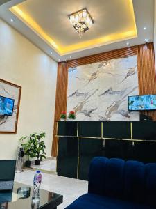 Lobbyn eller receptionsområdet på Victory Of Downtown Hotel