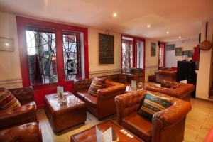 Χώρος καθιστικού στο Le Cocooning 974 Hôtel Restaurant Réunion