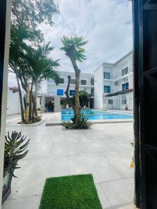 Bazén v ubytování Casa de Huéspedes Playas Arena nebo v jeho okolí