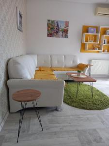 Χώρος καθιστικού στο Apartman Marija