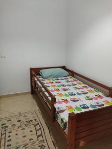 Voodi või voodid majutusasutuse Moderne appartement toas