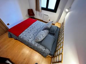 Llit o llits en una habitació de Loft Cabañaquinta