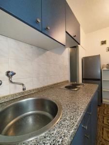 Kuchyň nebo kuchyňský kout v ubytování Apartments Nikola