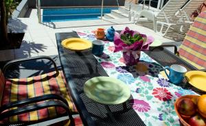 Swimmingpoolen hos eller tæt på Apartments Villa Sunrise