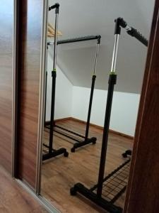 Fitness centrum a/nebo fitness zařízení v ubytování Apartman Albreit 2