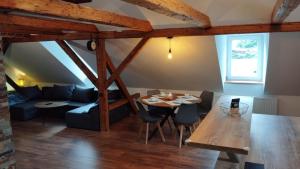 Posezení v ubytování Apartman Albreit 2
