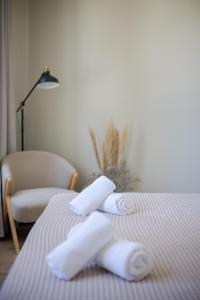 Luxury Rooms Zara&Ane客房内的一张或多张床位