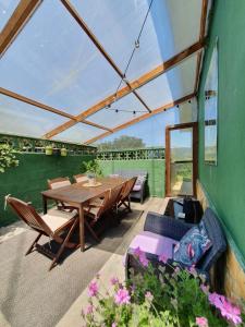 Balkón nebo terasa v ubytování Casa Marcela