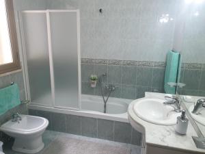 Koupelna v ubytování SicilyHouse