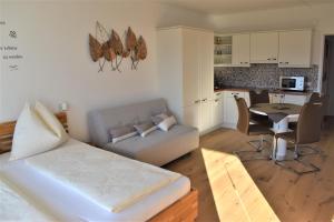 Kuchyň nebo kuchyňský kout v ubytování Apartment d ´Freizeit