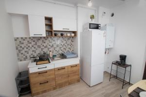 Η κουζίνα ή μικρή κουζίνα στο Studio Moghioros rezidence 2