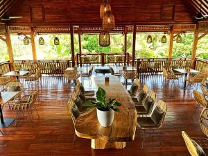 Restaurace v ubytování Antagana Retreat