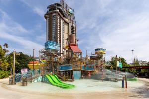 a water park with a water slide in front of a building at Holiday Inn Resort Vana Nava Hua Hin, an IHG Hotel in Hua Hin