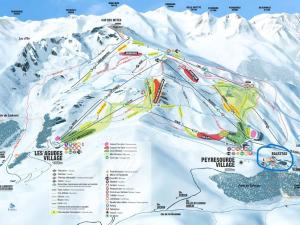 Fotografia z galérie ubytovania Appartement 8 pers. à Peyragudes avec terrasse, parking gratuit et avantages location ski - FR-1-695-5 v destinácii Germ