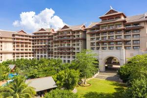 an aerial view of the resort at Haikou Marriott Hotel in Haikou