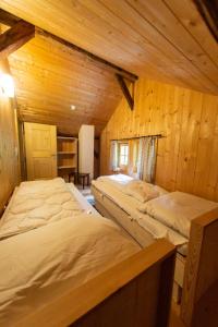 Posteľ alebo postele v izbe v ubytovaní Ferienhaus Hangl