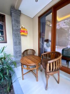 Posezení v ubytování Kope House Ubud