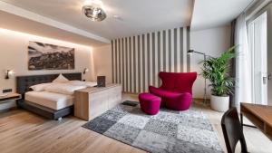 Postel nebo postele na pokoji v ubytování Guesthouse Suiteseven