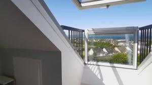 Balkón nebo terasa v ubytování Coastal View House