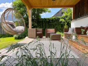 Vonkajšia záhrada v ubytovaní Ferienhaus Altaussee